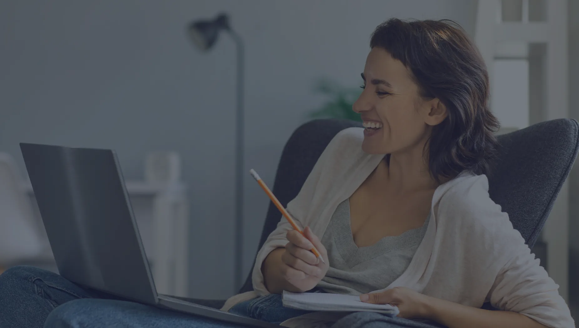 Telepsychiatry session: patient connecting with a psychiatrist via secure video